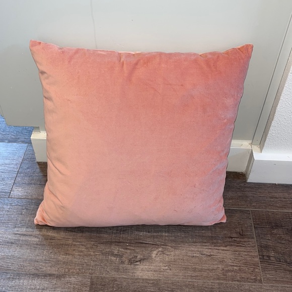 world market pink pillow
